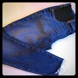 Side Panel Maternity Denim